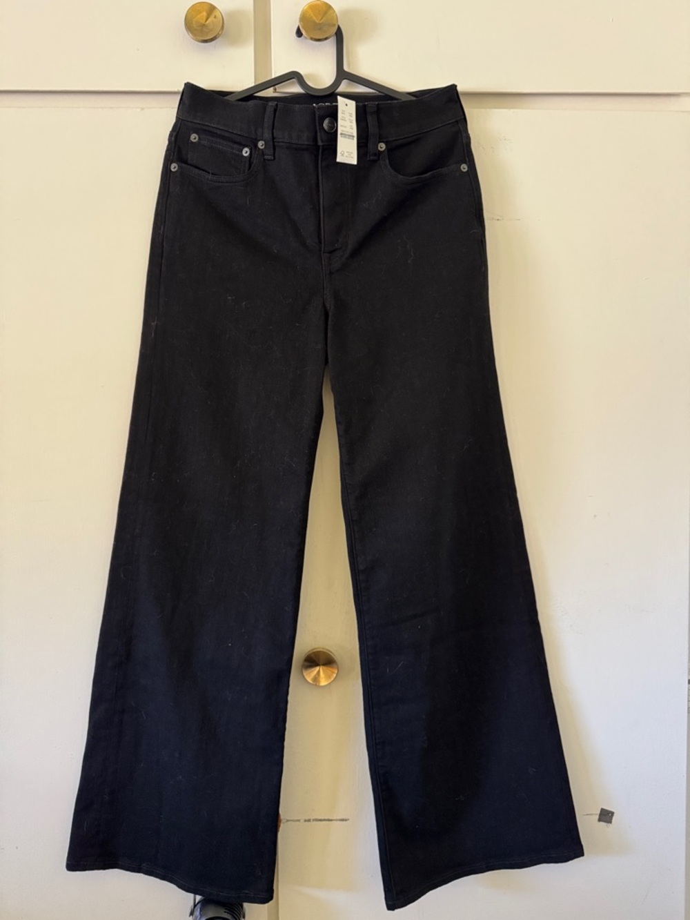J. Crew semi-stretch high rise denim trouser